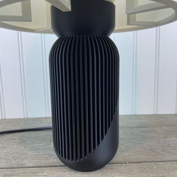 Modern Table Lamp, The Yao Lamp, 3D Printed Desk Lamp and Shade, Bedside Lamp - Picture 6 of 10